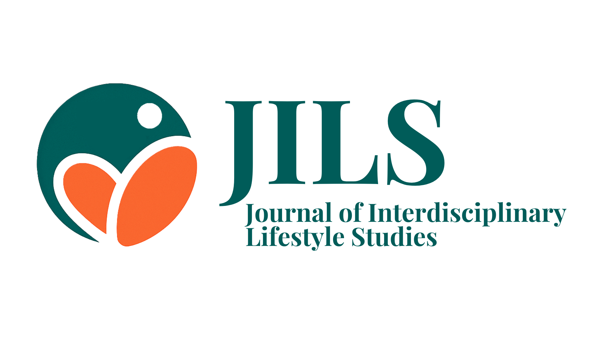 O logo da Journal of Interdisciplinary Lifestyle Studies (JILS) une dois símbolos: o verde, que remete à coruja como representação do conhecimento e da abertura a novos saberes, e o laranja, em forma de coração, que simboliza o ser humano e seu estilo de vida. Juntos, traduzem a missão da revista de integrar ciência, saúde e qualidade de vida em uma perspectiva interdisciplinar.